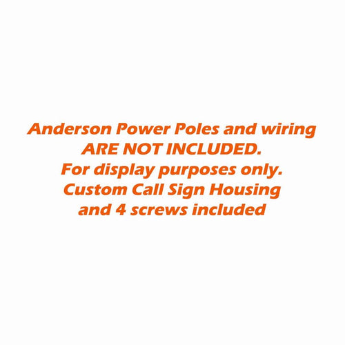 6-Port Anderson Powerpole Distribution Block – not included notice
