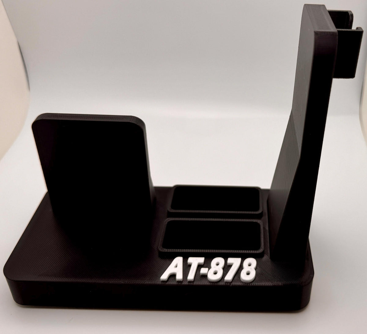 AnyTone AT-878 desk stand – empty stand front view