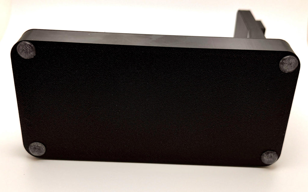 Baofeng F8HP Pro desk stand – base underside with rubber feet
