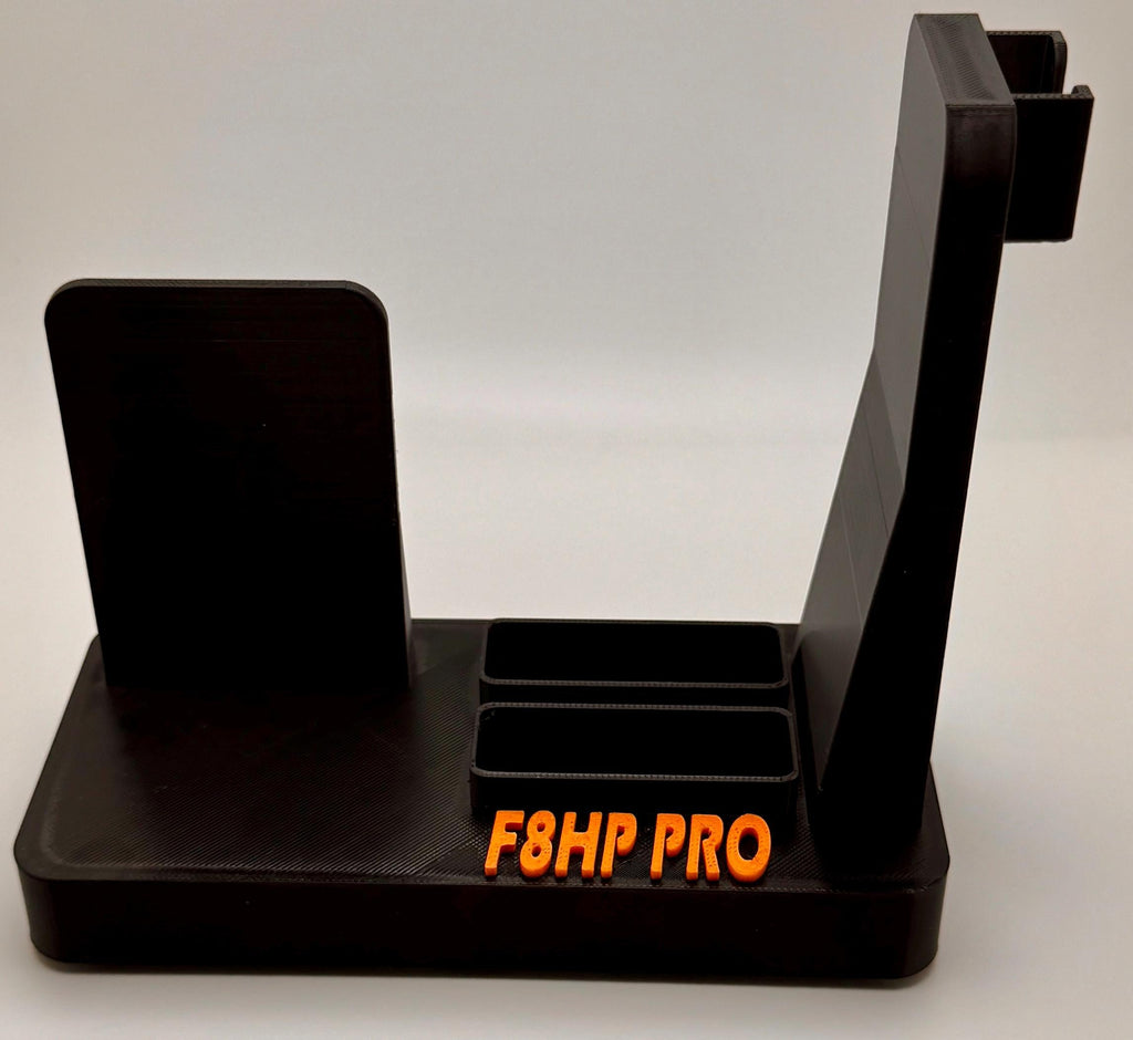 Baofeng F8HP Pro desk stand – empty stand front view