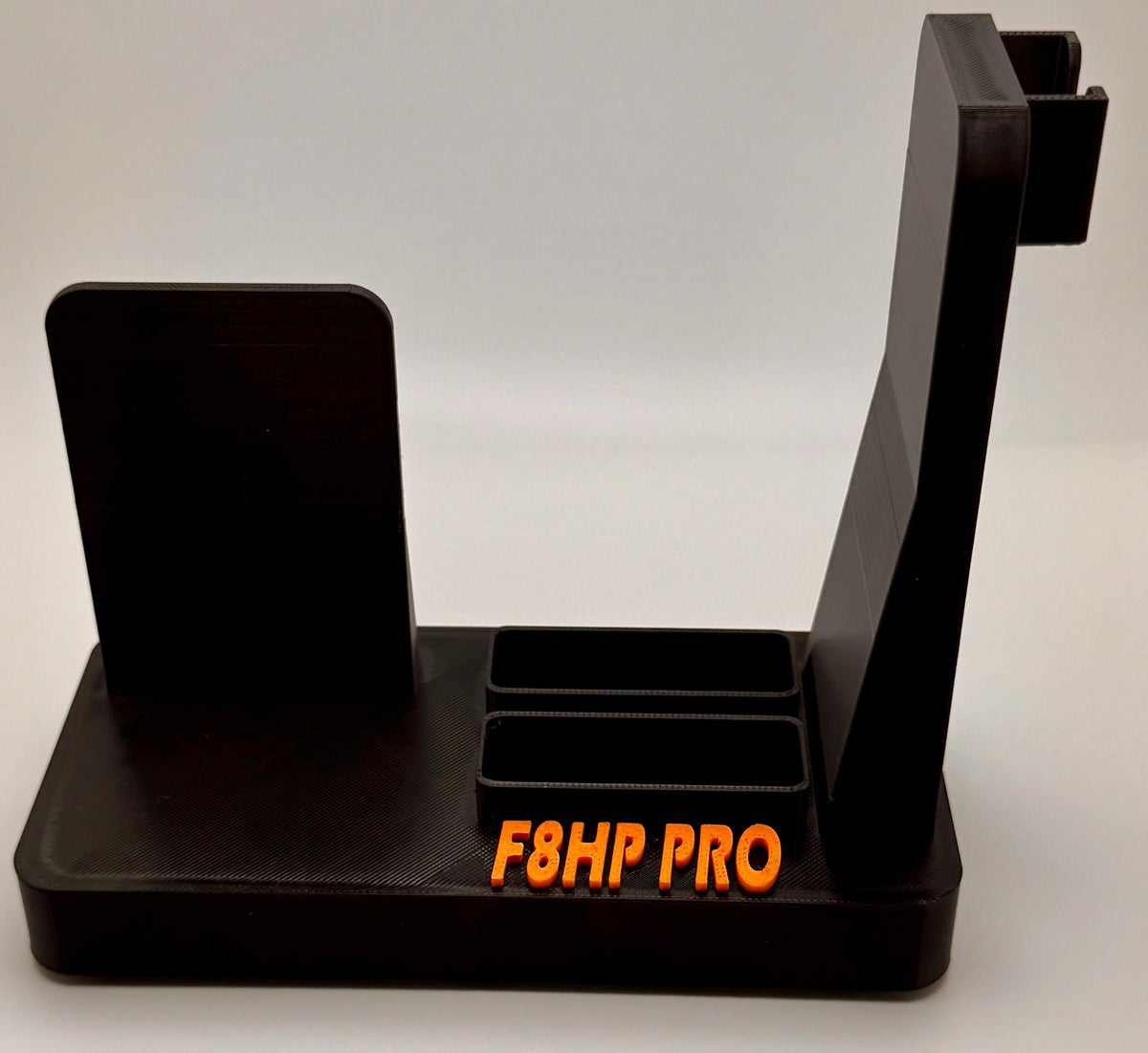 Baofeng F8HP Pro desk stand – empty stand front view