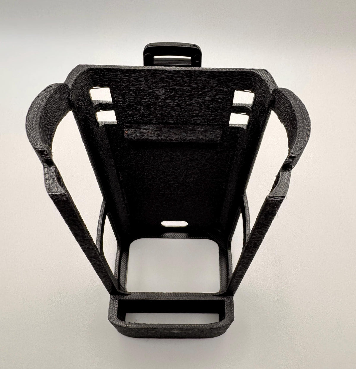 Baofeng UV-32 / DM-32 Holster with Speaker Mic Mount – top view