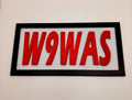 Custom Callsign Plaque – red callsign front