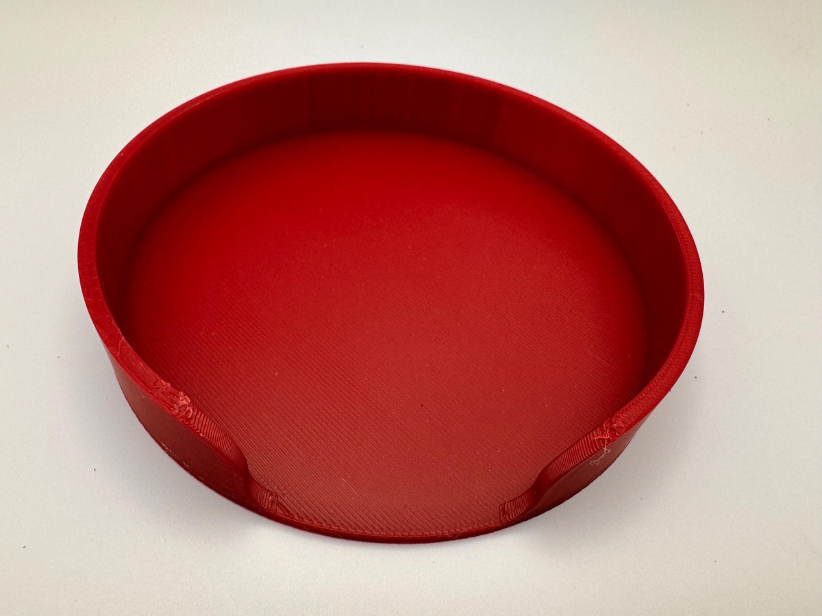 Glow-in-the-Dark Callsign Coaster Set – empty red holder