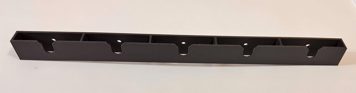 Ham Radio Mic & HT Wall Mount – front view