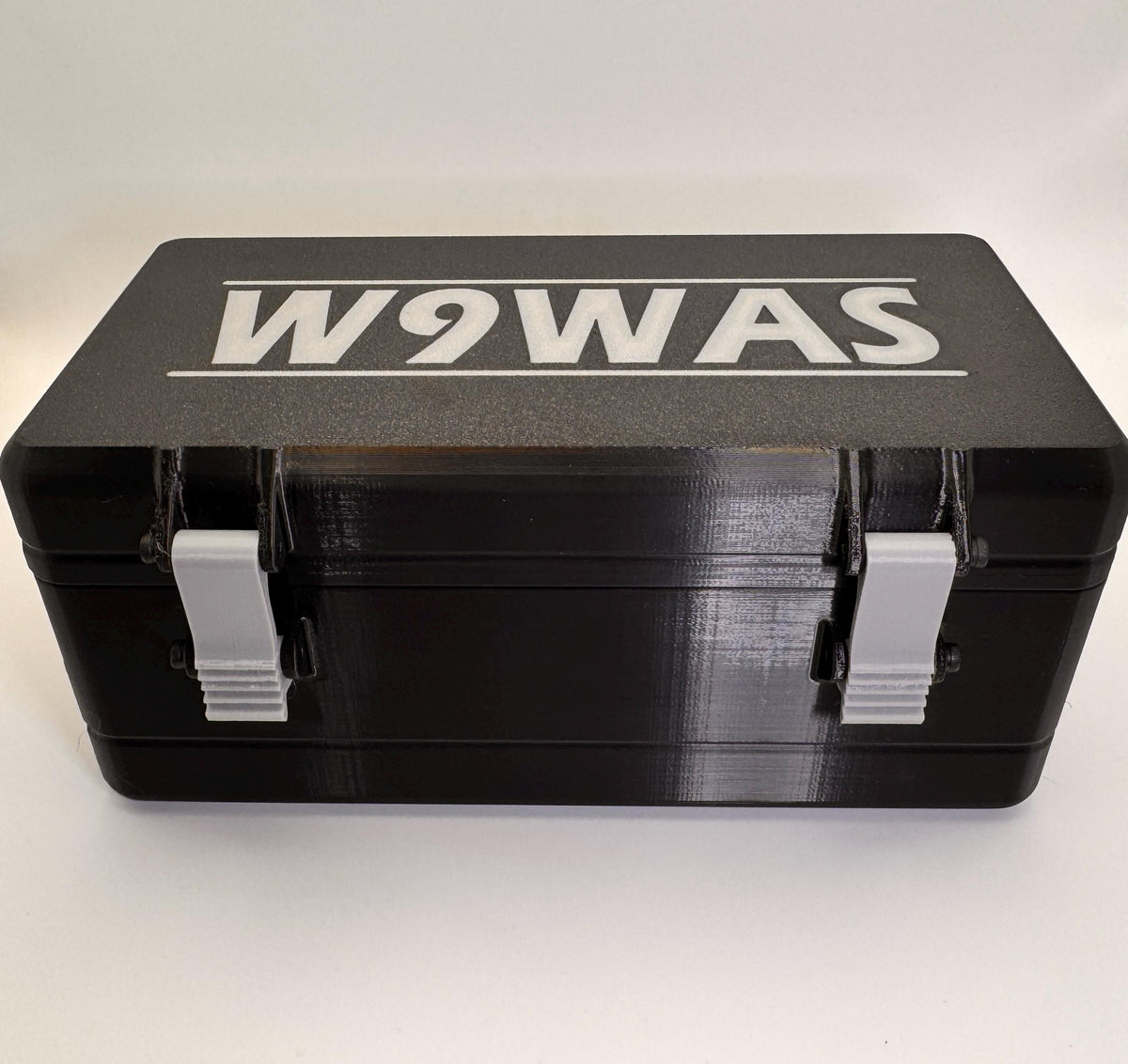 Icom ID-52 travel case – callsign lid front