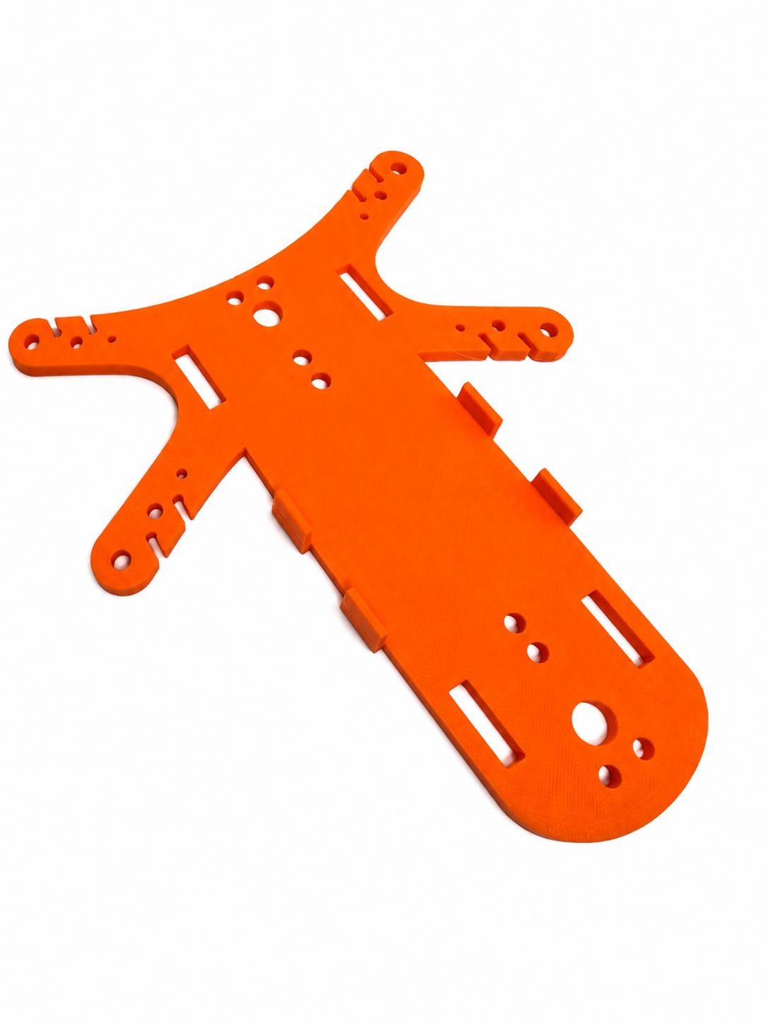 LDG balun/unun wire winder mount – blank mount angled