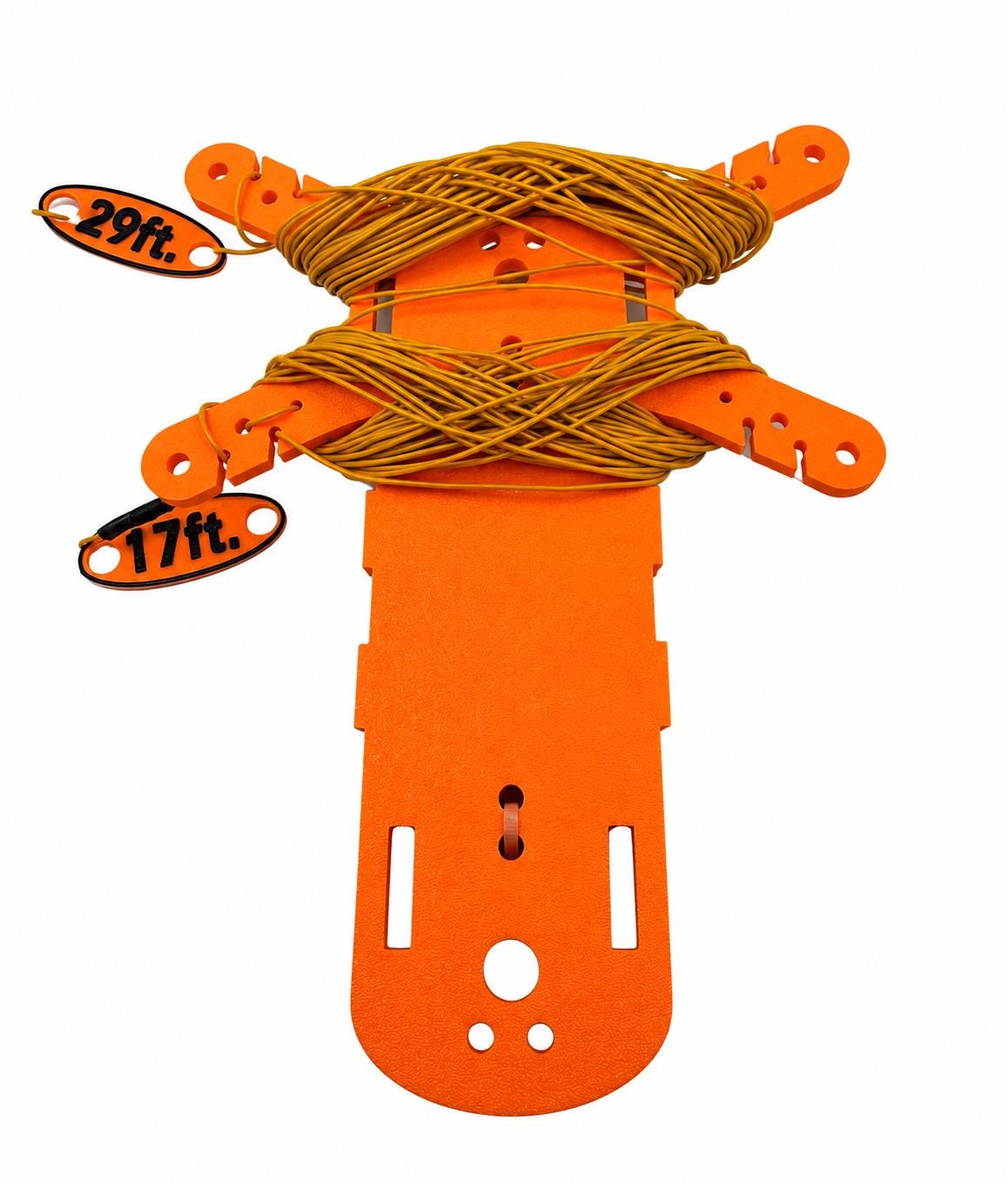 LDG balun/unun wire winder mount – wound wire angled view