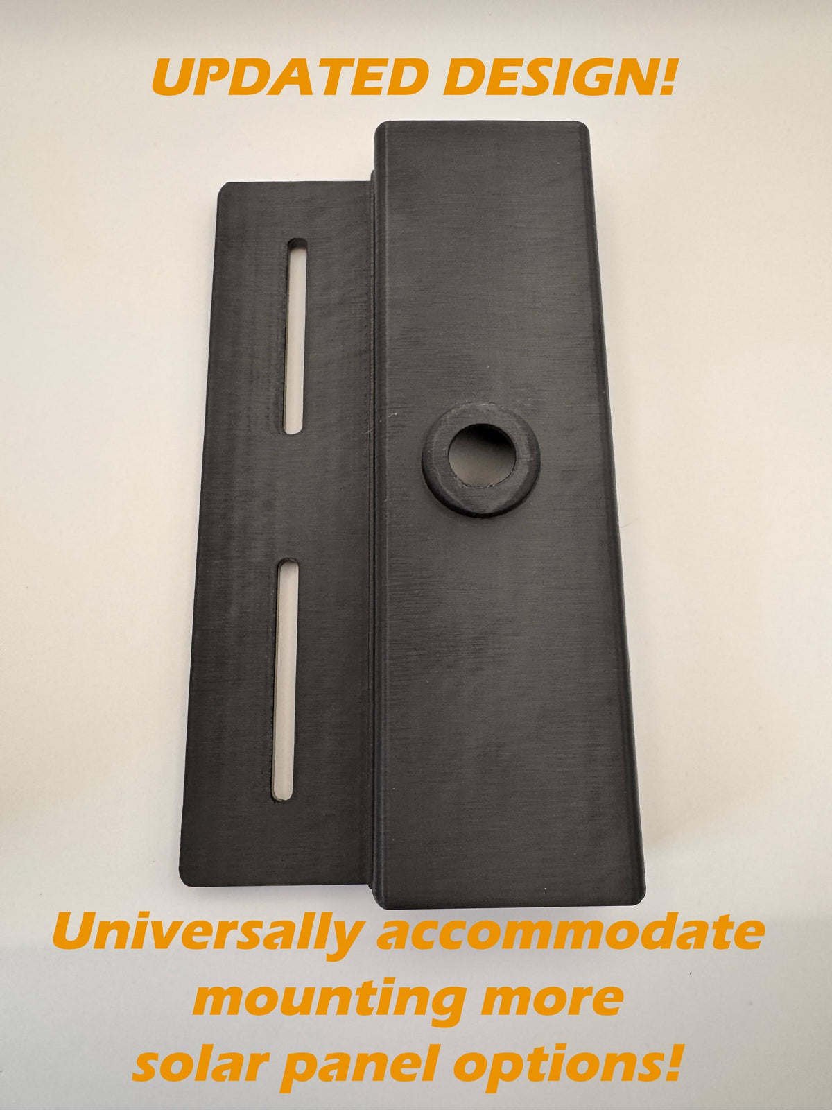 Meshtastic solar node housing – updated design fits more solar panels