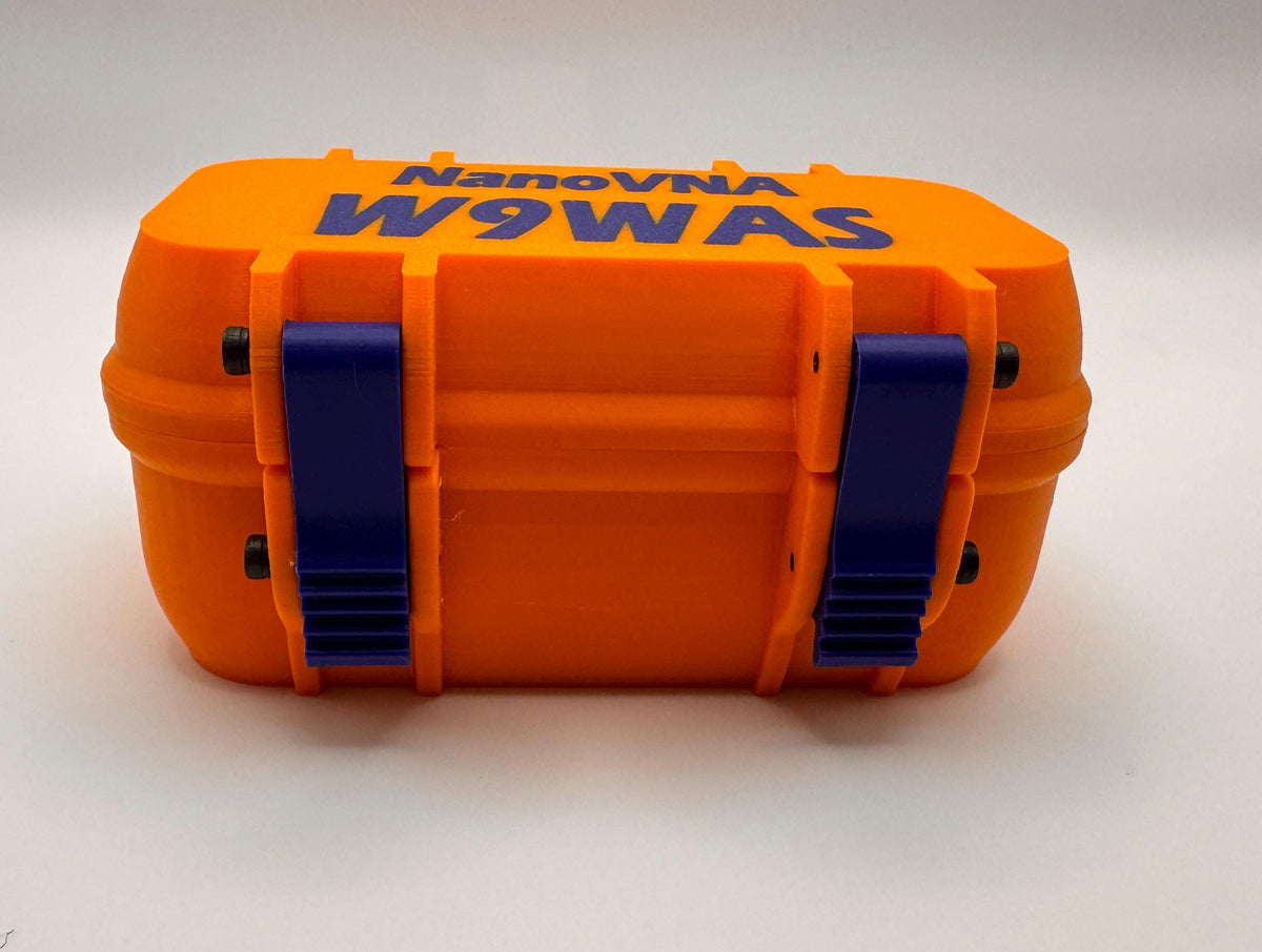 NanoVNA-H 2.8" compact case – back view
