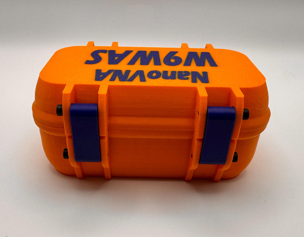 NanoVNA-H 2.8" compact case – bottom view
