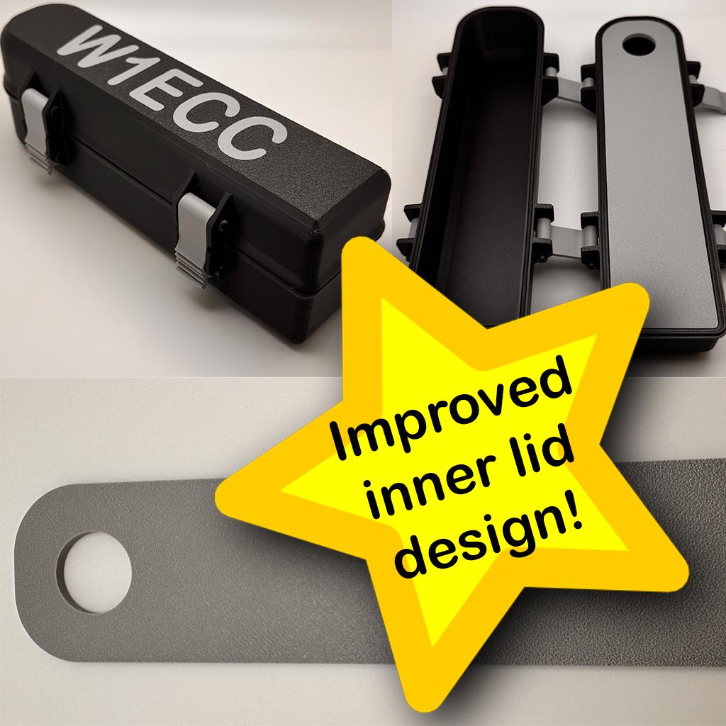RigExpert Stick hinged protective case – improved inner lid design
