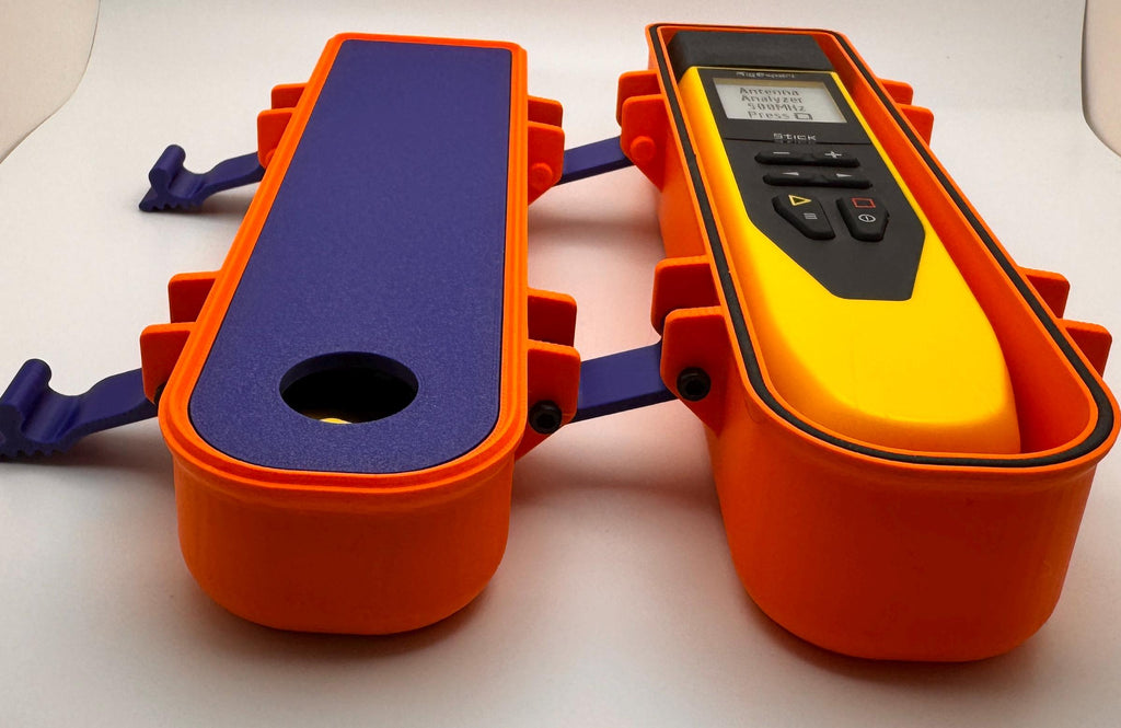 RigExpert Stick case with organizer lid – open with organizer lid