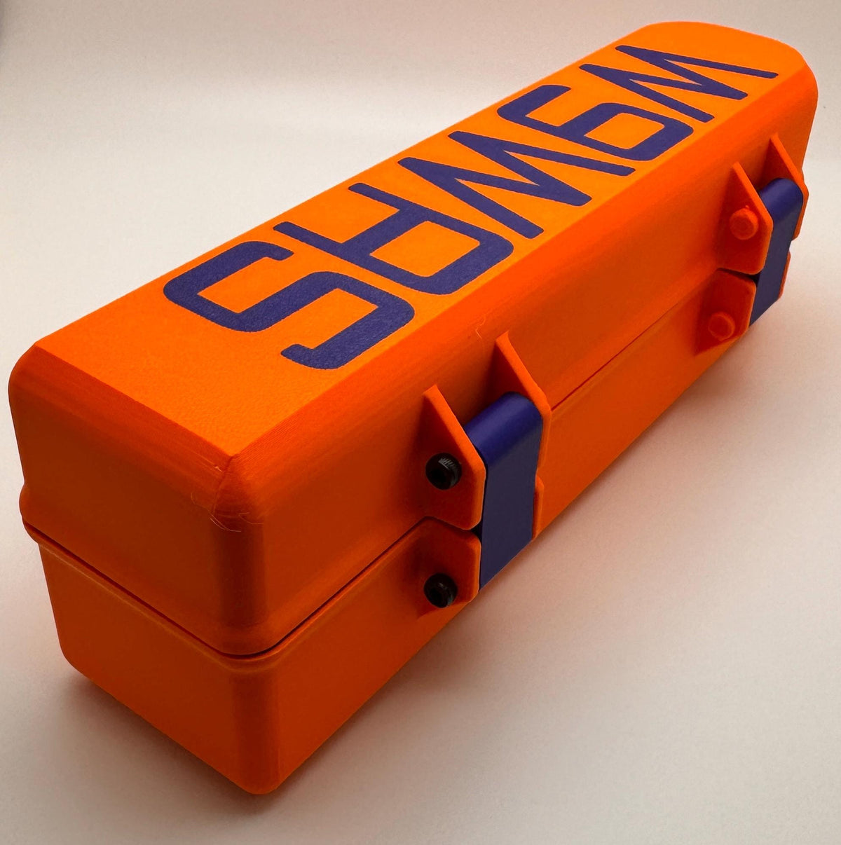 RigExpert Stick case with organizer lid – side view with callsign