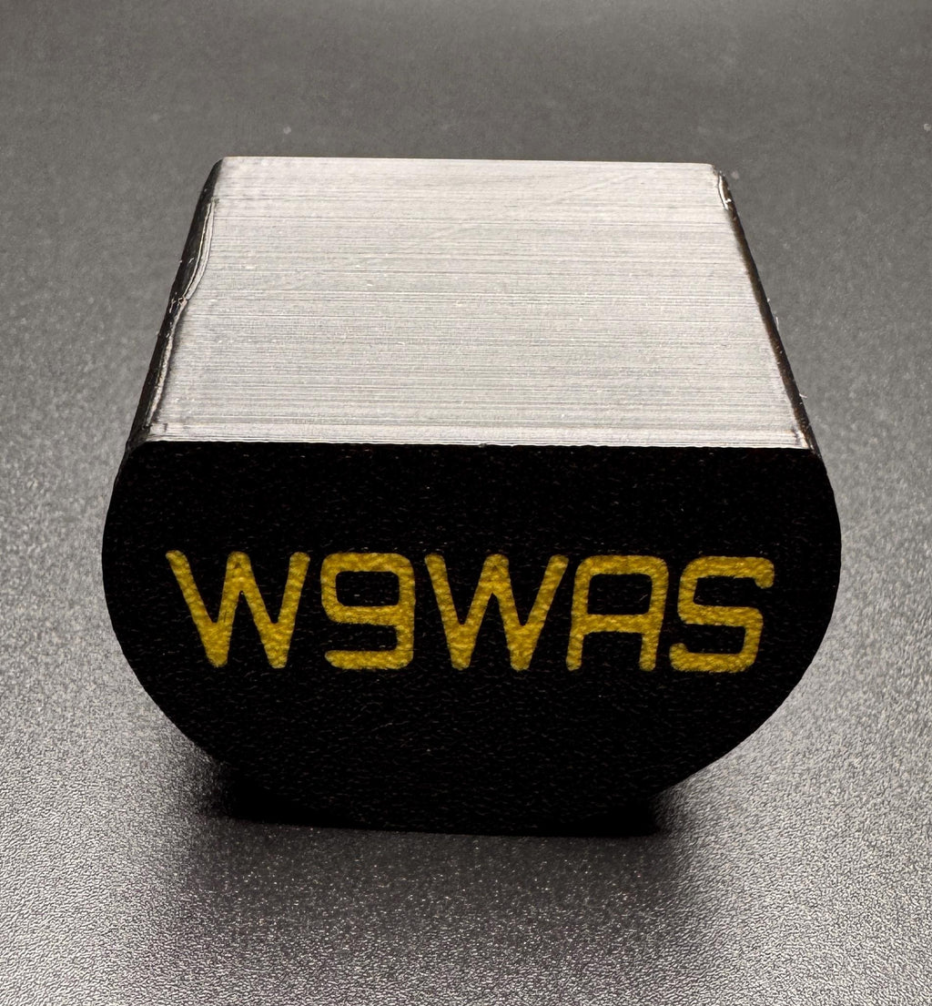RigExpert Stick replacement cap – callsign cap close-up