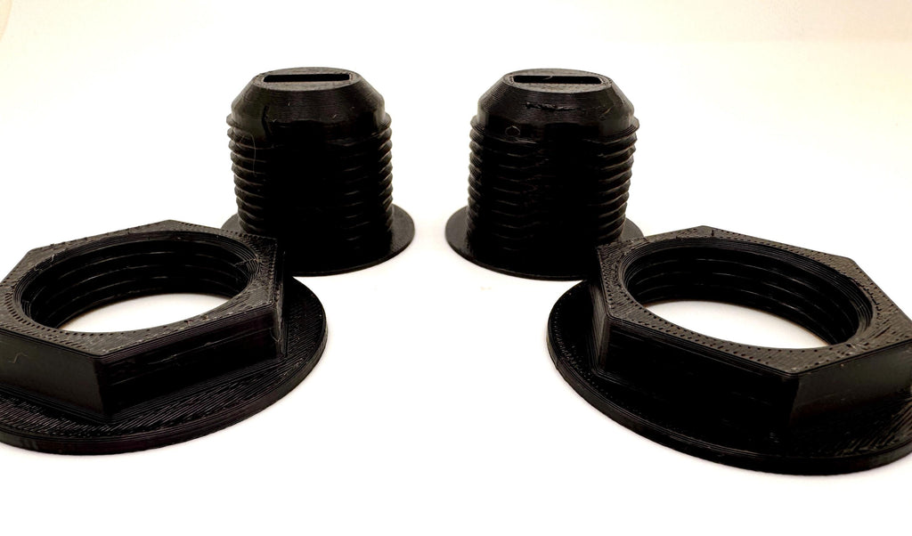 Round Anderson Powerpole Panel Mount – single and double side