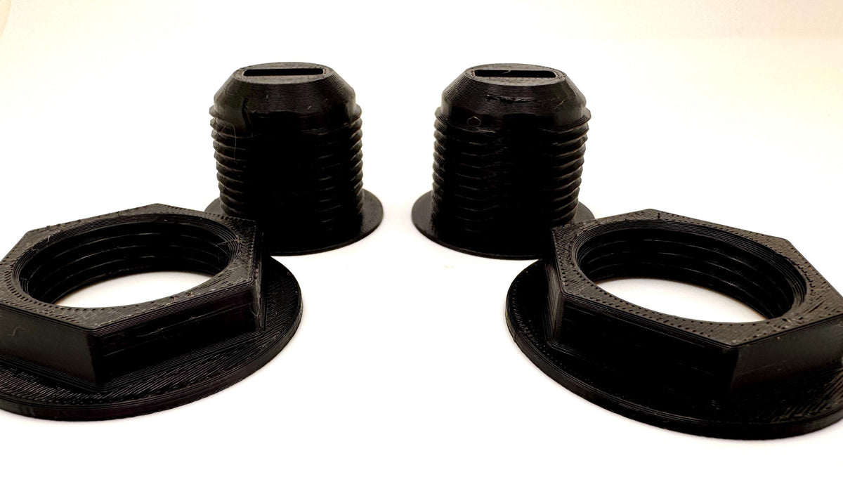 Round Anderson Powerpole Panel Mount – single and double side