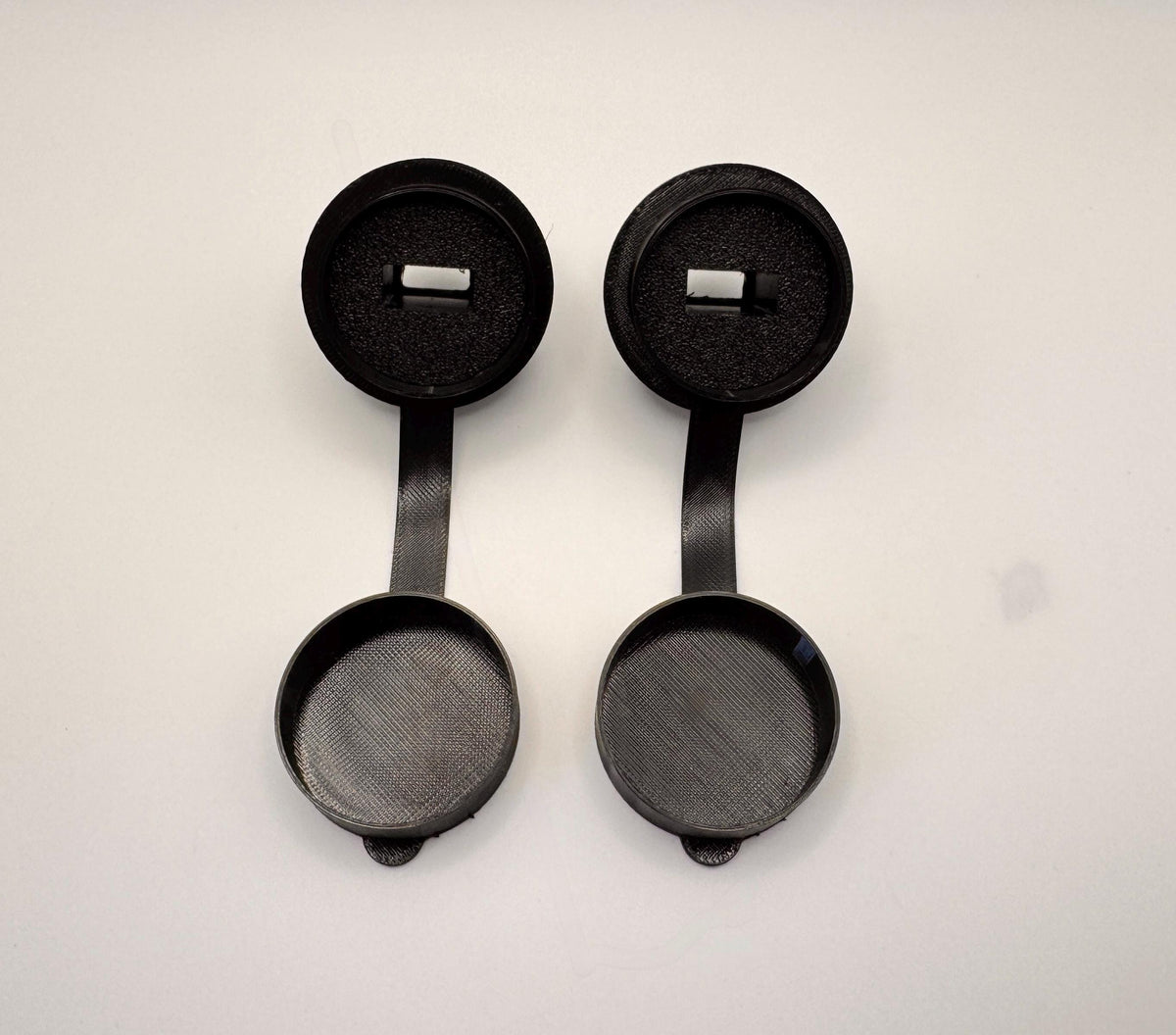 Round Anderson Powerpole Panel Mount with TPU Cover – single pair covers