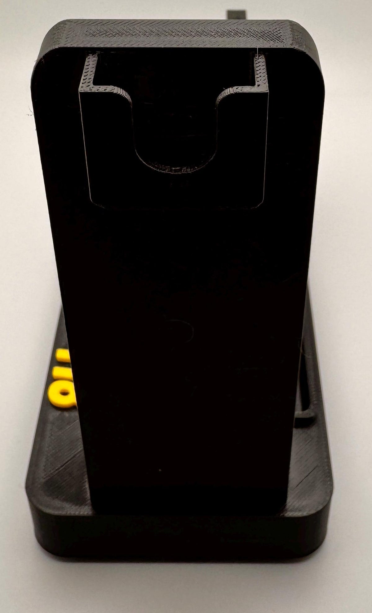 Tidradio TD-H8 desk stand – empty stand end view