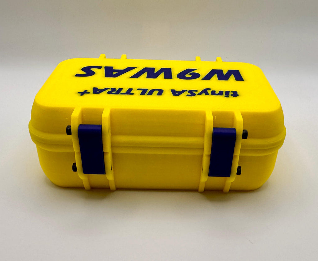 tinySA ULTRA+ case with stand – lid top view
