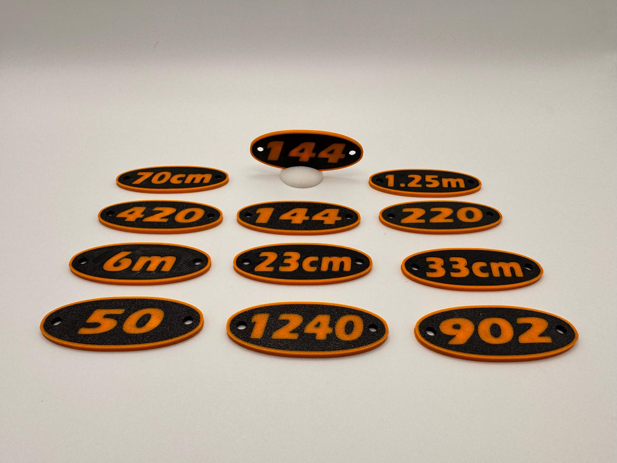 UHF / VHF Band Marker Set – full set from a low side angle