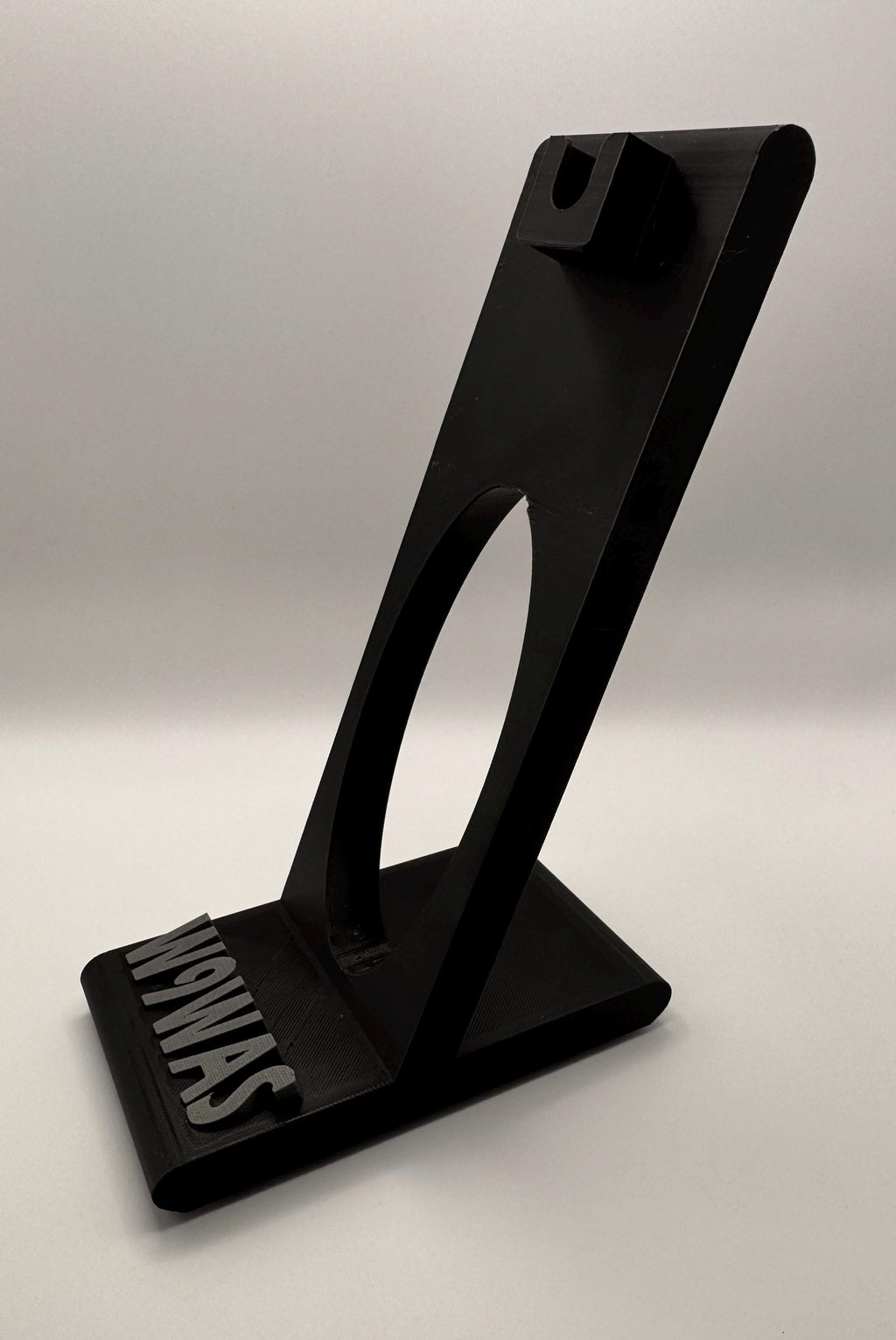 Universal radio hand microphone stand – empty stand angled