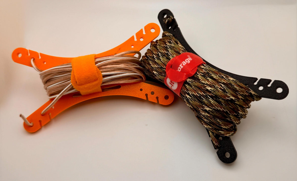 Universal antenna wire and paracord winder 3-pack – wire and paracord winders
