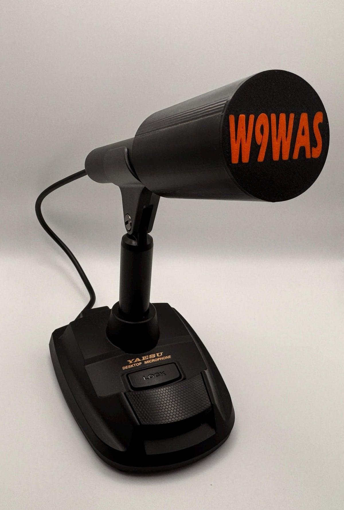 Yaesu M-70 Microphone Dust Cover – on m70 mic